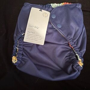Esembly Ink Blue Kids Diaper Cover size 2